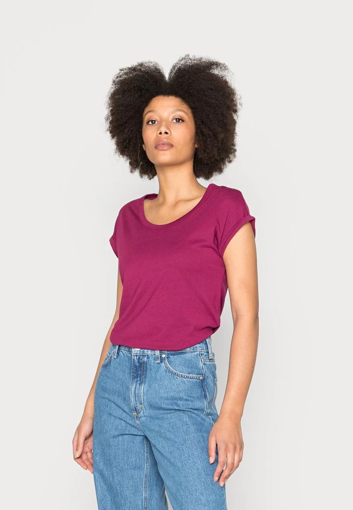 T-Shirt ANNA FIELD Anna Field Basic T-shirt Rouge Femme | VTD-5505839